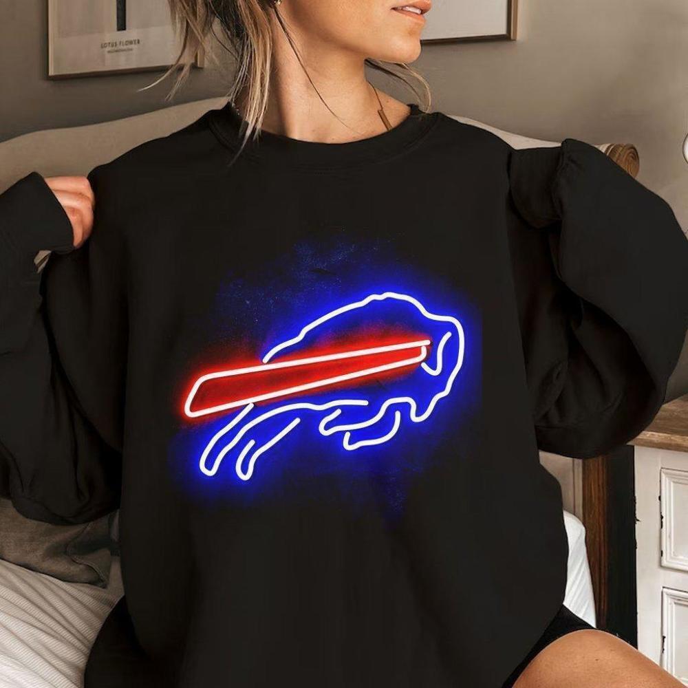 Buffalo Bills Bar Led Neon Sign Light Sports Bar Wall Sign Sweatshirts